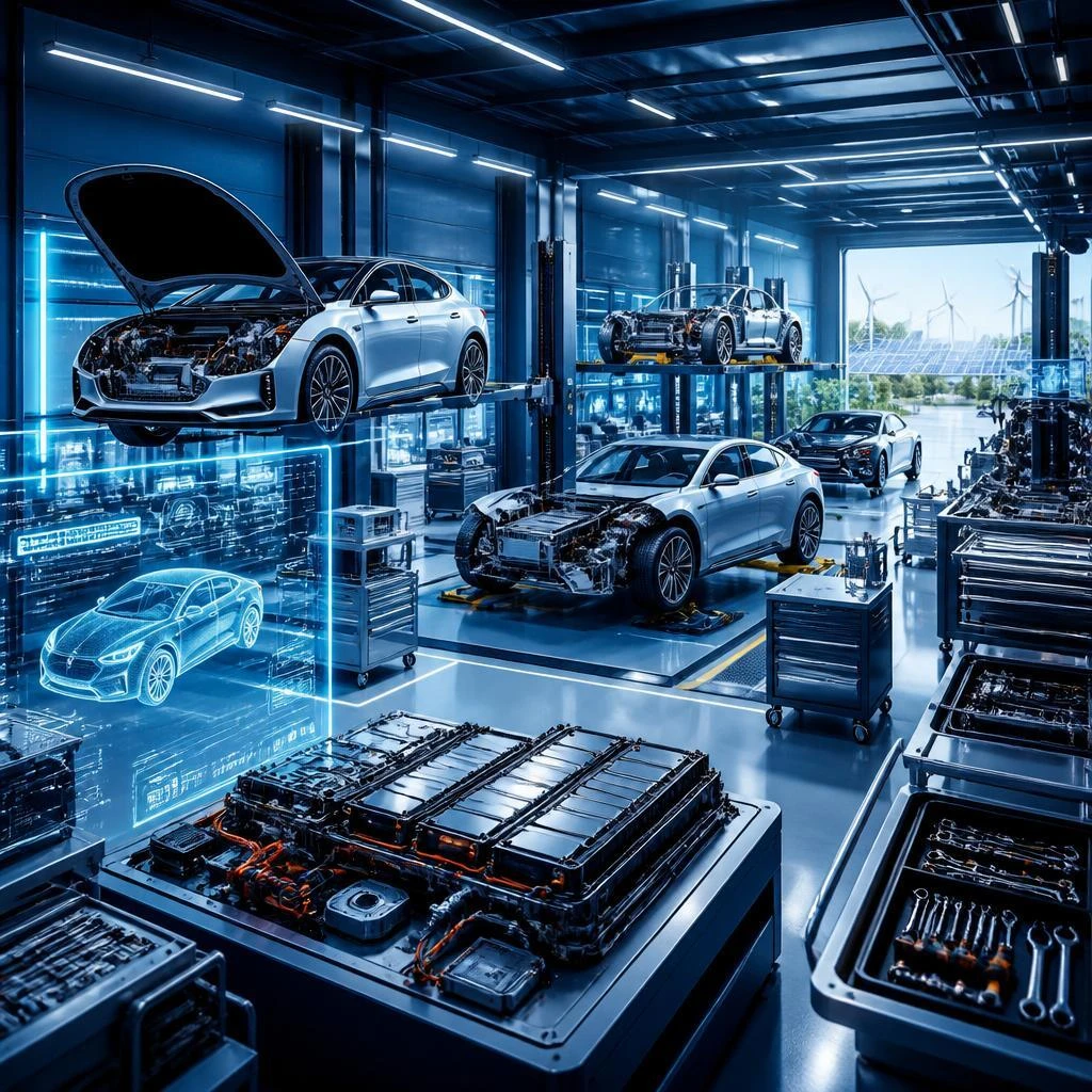 未来の車社会を支える整備士へ。EV時代を先取り！